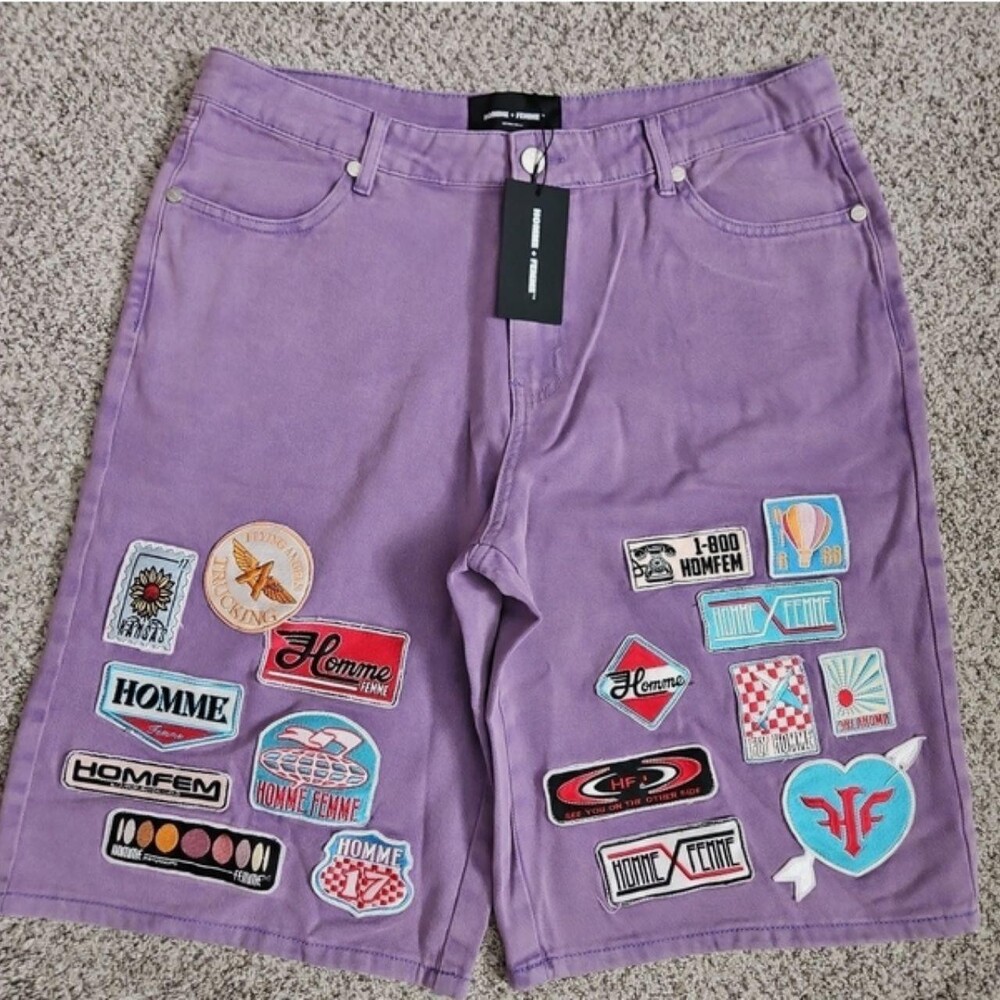 Men's Purple Shorts